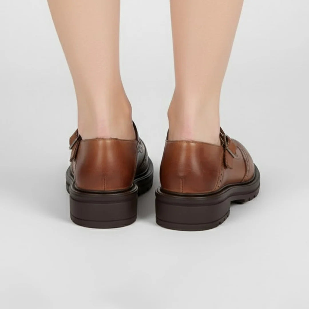 Maja | Classic Mary Jane Leather Shoes