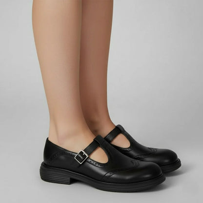 Maja | Classic Mary Jane Leather Shoes