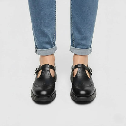 Maja | Classic Mary Jane Leather Shoes