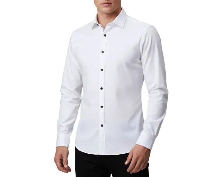 Men’s Classic Button-Up Shirt-Shirts for Men-Calyray