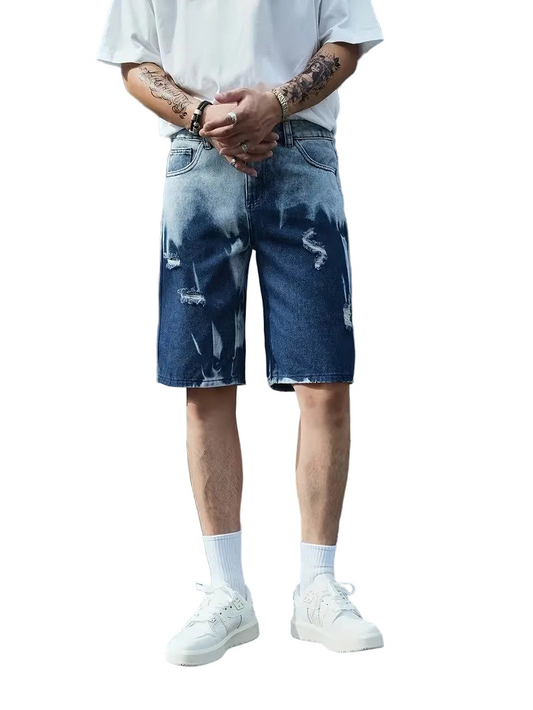 Men's Straight-Fit Shorts-Shorts for Men-Calyray