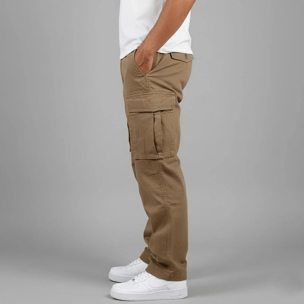 Noah | Men’s Relaxed Cargo Pants with Side Pockets