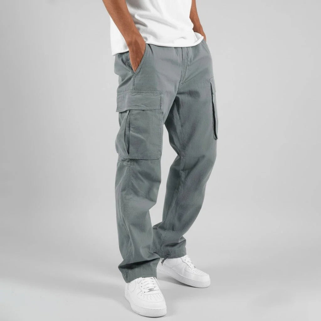 Noah | Men’s Relaxed Cargo Pants with Side Pockets