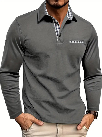 Lars | Men’s Long-Sleeve Polo Shirt