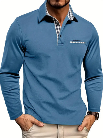 Lars | Men’s Long-Sleeve Polo Shirt