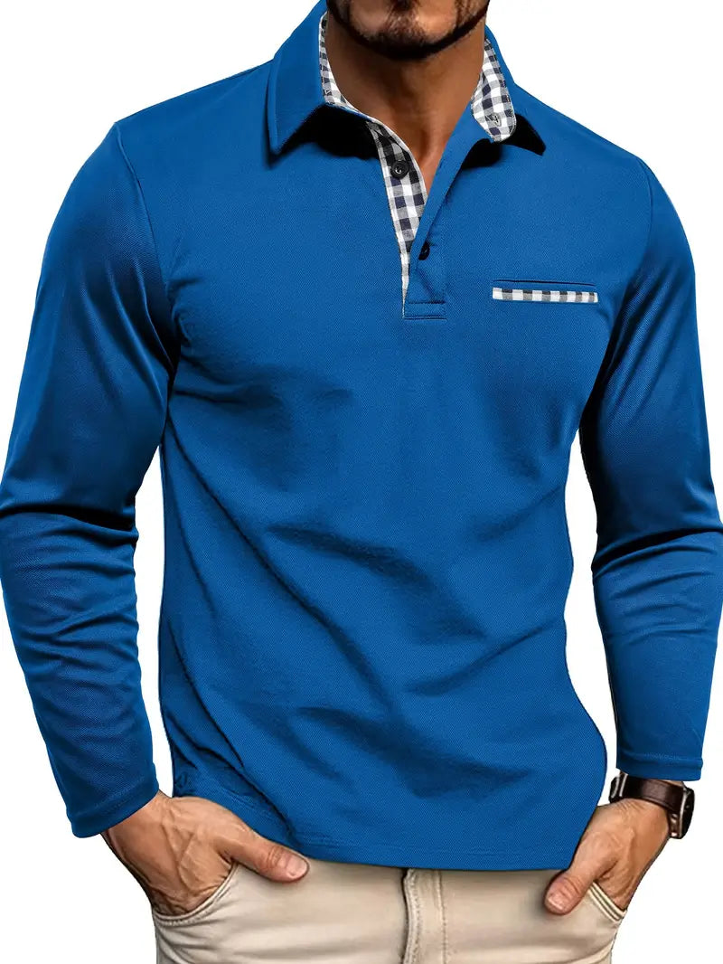 Lars | Men’s Long-Sleeve Polo Shirt